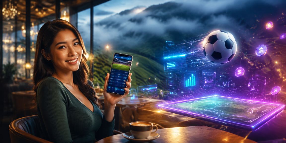 Pengguna Malaysia menikmati pertaruhan bola sepak dalam talian melalui platform 960