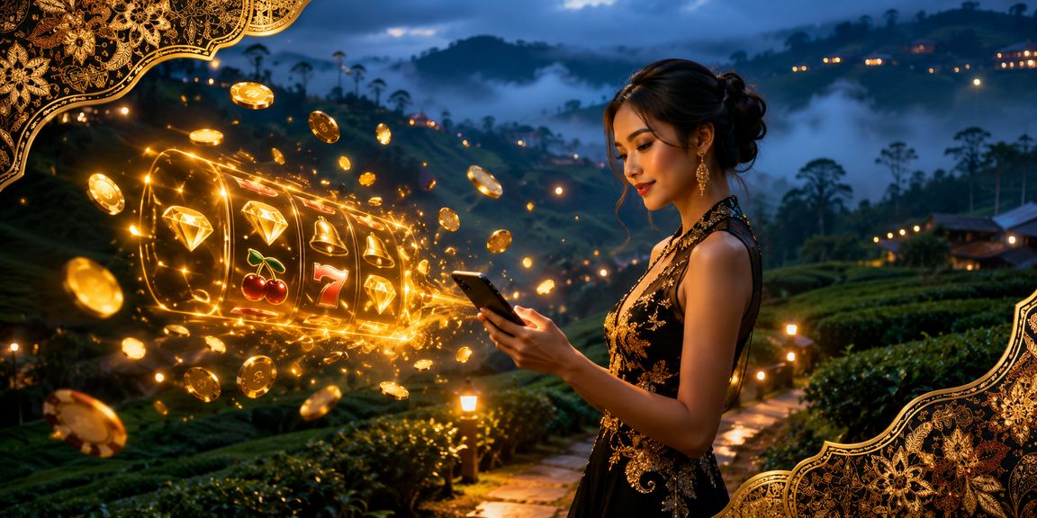 Pengguna Malaysia memainkan permainan slot secara dalam talian mengikut terma platform